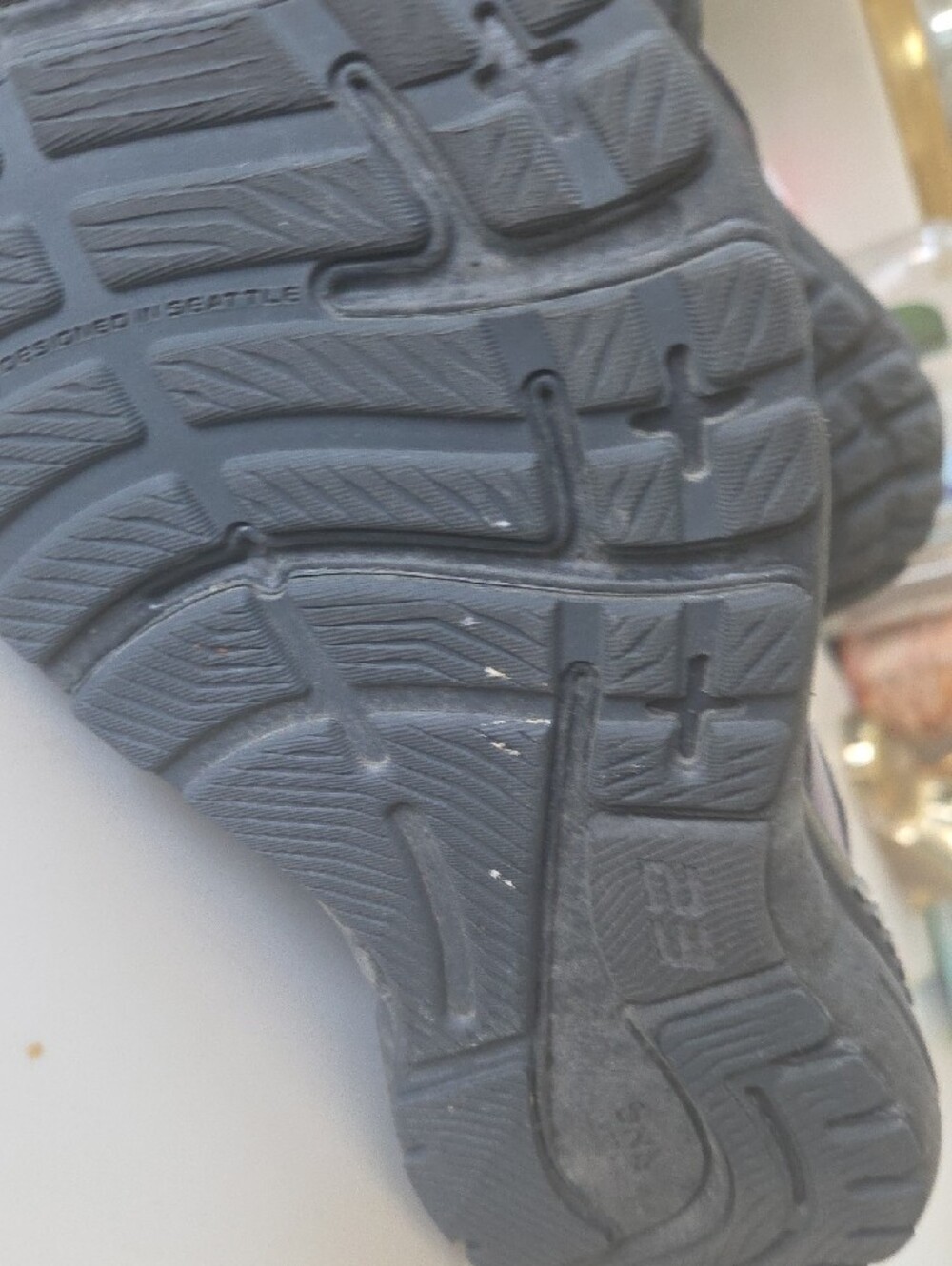 Brooks Women's Sneakers — Charcoal with Purple Accents - Picture 7 of 9